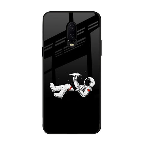 Space Traveller OnePlus 6T Glass Back Cover Online