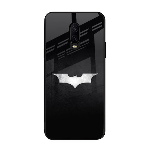 Super Hero Logo OnePlus 6T Glass Back Cover Online
