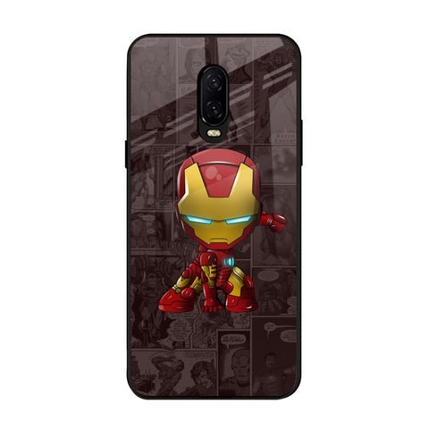Angry Baby Super Hero OnePlus 6T Glass Back Cover Online