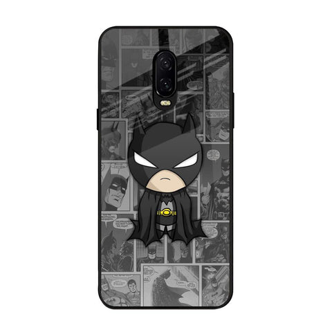 Cartoon Art OnePlus 6T Glass Back Cover Online