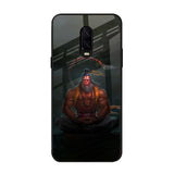 Lord Hanuman Animated OnePlus 6T Glass Back Cover Online