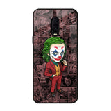 Joker Cartoon OnePlus 6T Glass Back Cover Online