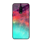 Colorful Aura OnePlus 6T Glass Back Cover Online