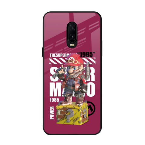 Gangster Hero OnePlus 6T Glass Back Cover Online