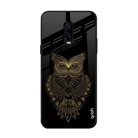 Golden Owl OnePlus 6T Glass Back Cover Online