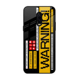 Aircraft Warning OnePlus 6T Glass Back Cover Online