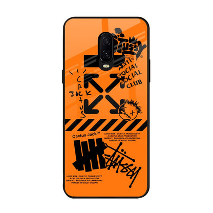 Anti Social Club OnePlus 6T Glass Back Cover Online