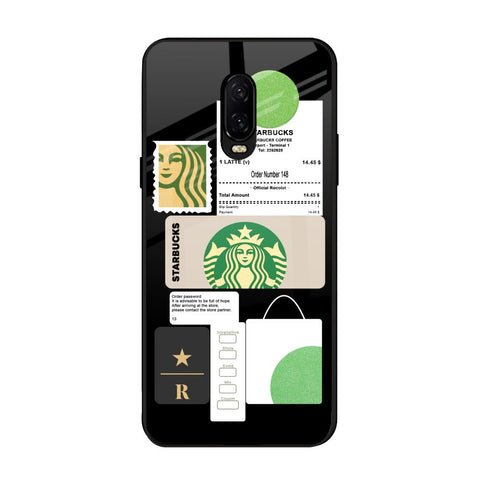 Coffee Latte OnePlus 6T Glass Back Cover Online