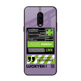 Run & Freedom OnePlus 6T Glass Back Cover Online