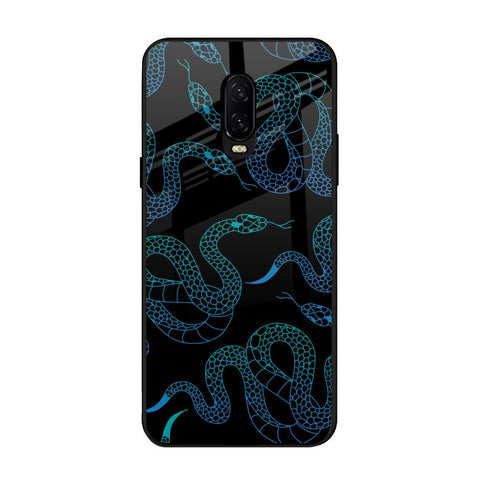 Serpentine OnePlus 6T Glass Back Cover Online