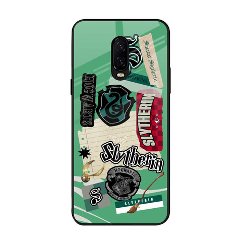 Slytherin OnePlus 6T Glass Back Cover Online
