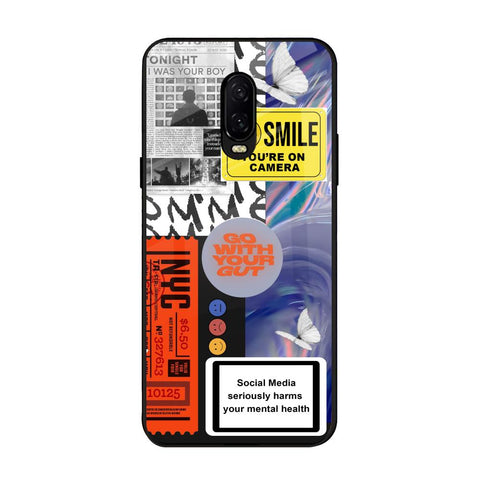 Smile for Camera OnePlus 6T Glass Back Cover Online