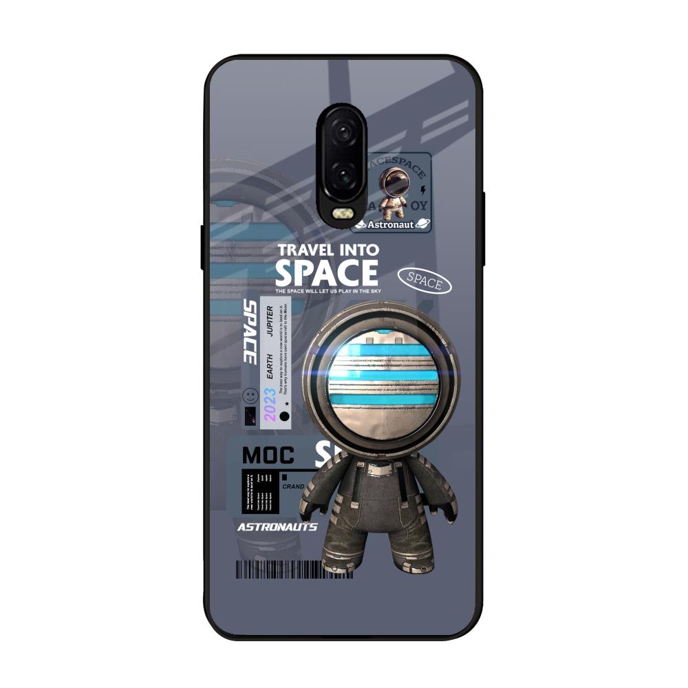 Space Travel OnePlus 6T Glass Back Cover Online