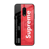 Supreme Ticket OnePlus 6T Glass Back Cover Online