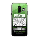 Zoro Wanted OnePlus 6T Glass Back Cover Online