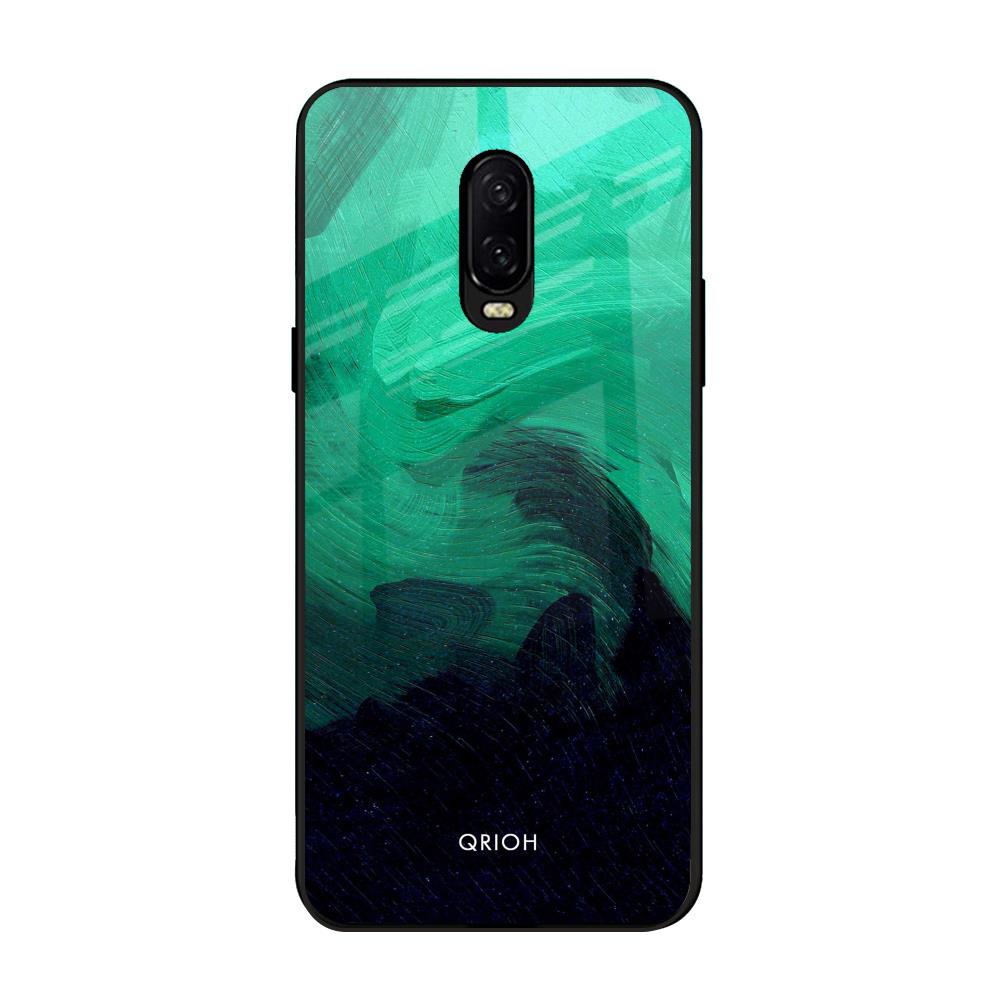 Scarlet Amber OnePlus 6T Glass Back Cover Online