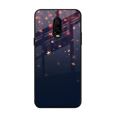 Falling Stars OnePlus 6T Glass Back Cover Online