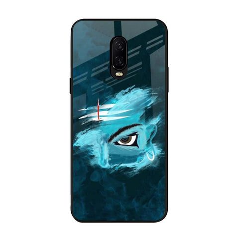 Power Of Trinetra OnePlus 6T Glass Back Cover Online