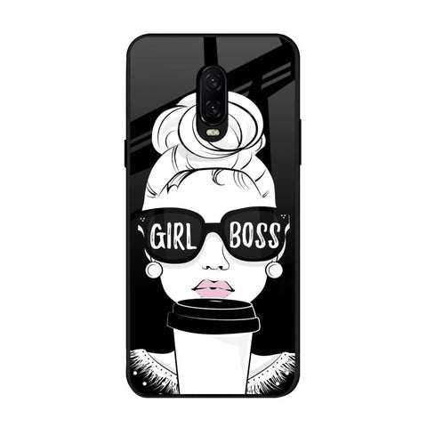 Girl Boss OnePlus 6T Glass Back Cover Online