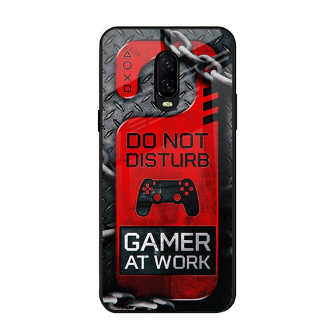 Do No Disturb OnePlus 6T Glass Back Cover Online