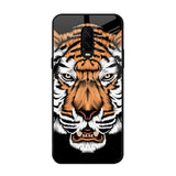 Angry Tiger OnePlus 6T Glass Back Cover Online