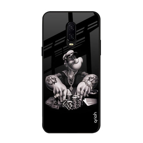 Gambling Problem OnePlus 6T Glass Back Cover Online