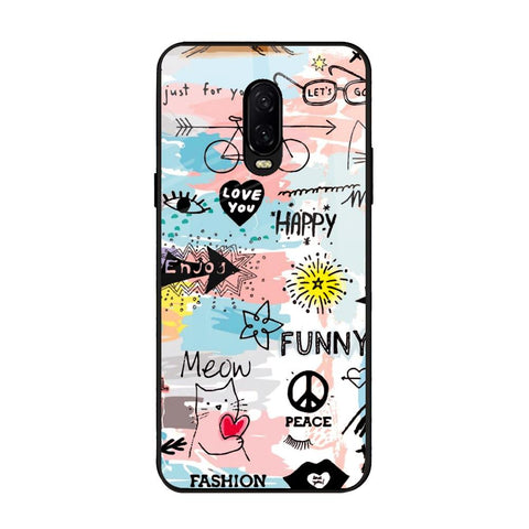 Just For You OnePlus 6T Glass Back Cover Online