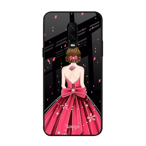 Fashion Princess OnePlus 6T Glass Back Cover Online