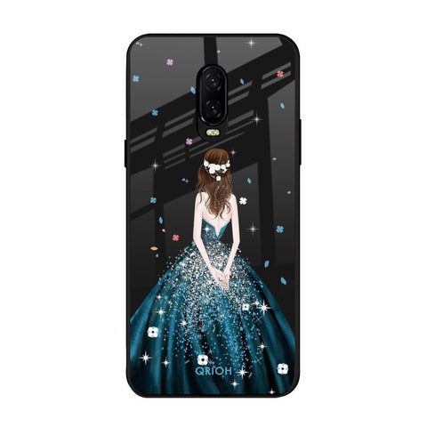Queen Of Fashion OnePlus 6T Glass Back Cover Online
