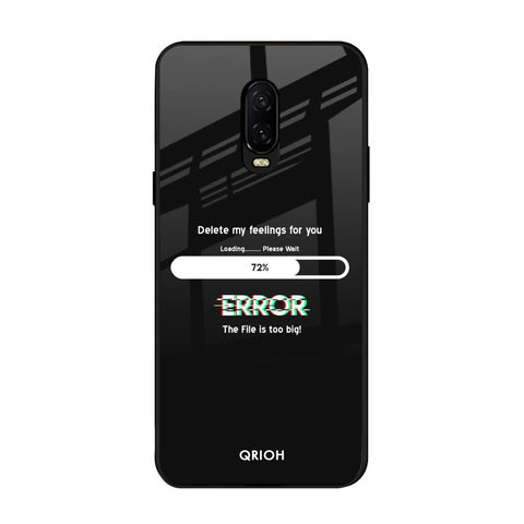Error OnePlus 6T Glass Back Cover Online
