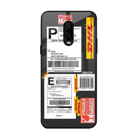 Cool Barcode Label OnePlus 6T Glass Back Cover Online