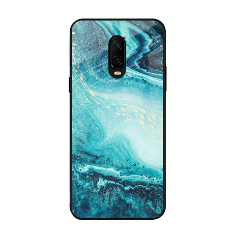 Sea Water OnePlus 6T Glass Back Cover Online
