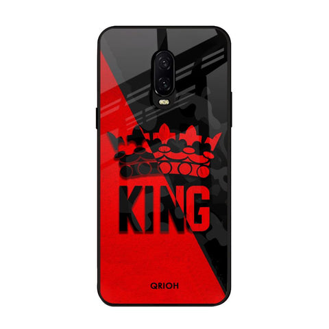 I Am A King OnePlus 6T Glass Back Cover Online