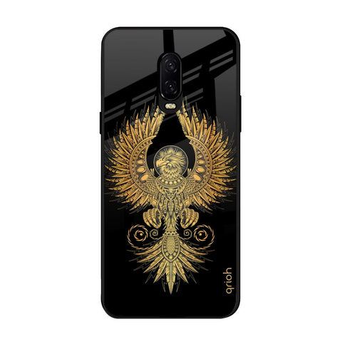 Mythical Phoenix Art OnePlus 6T Glass Back Cover Online