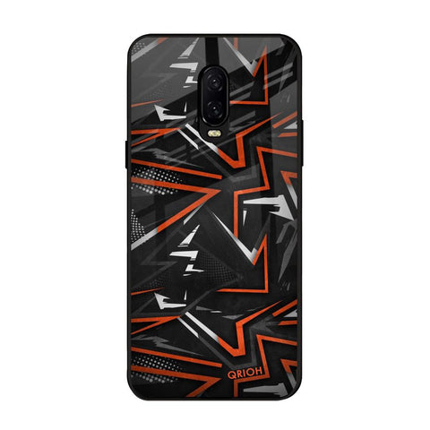 Vector Art OnePlus 6T Glass Back Cover Online