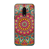 Elegant Mandala OnePlus 6T Glass Back Cover Online