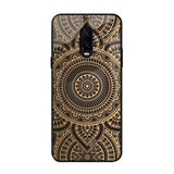 Luxury Mandala OnePlus 6T Glass Back Cover Online