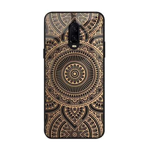 Luxury Mandala OnePlus 6T Glass Back Cover Online