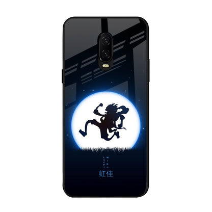Luffy Nika OnePlus 6T Glass Back Cover Online