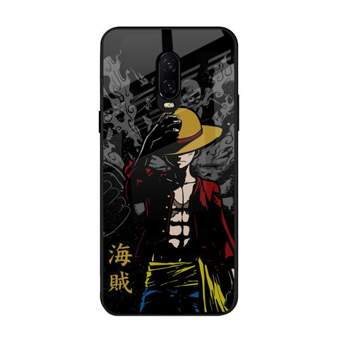 Dark Luffy OnePlus 6T Glass Back Cover Online