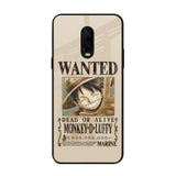 Luffy Wanted OnePlus 6T Glass Back Cover Online