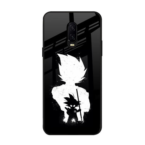 Monochrome Goku OnePlus 6T Glass Back Cover Online