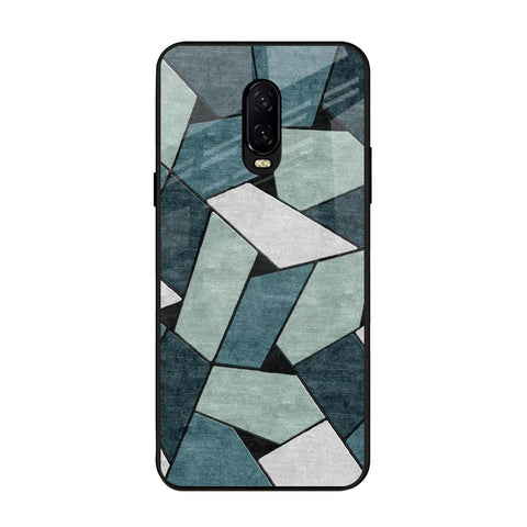 Abstact Tiles OnePlus 6T Glass Back Cover Online