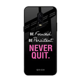Be Focused OnePlus 6T Glass Back Cover Online