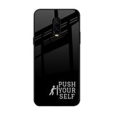 Push Your Self OnePlus 6T Glass Back Cover Online