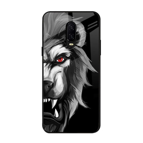 Wild Lion OnePlus 6T Glass Back Cover Online