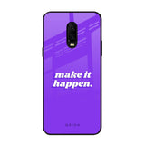 Make it Happen OnePlus 6T Glass Back Cover Online