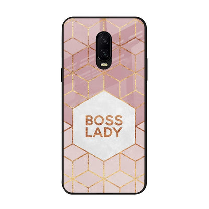Boss Lady OnePlus 6T Glass Back Cover Online