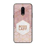 Boss Lady OnePlus 6T Glass Back Cover Online