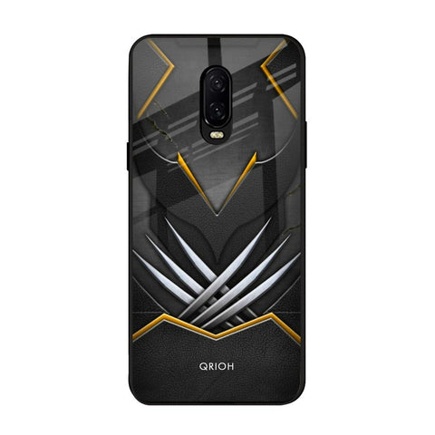 Black Warrior OnePlus 6T Glass Back Cover Online